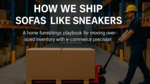 ship furniture like sneakers