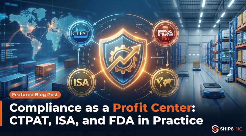 Supply Chain Compliance for CTPAT, FDA, ISA featured image