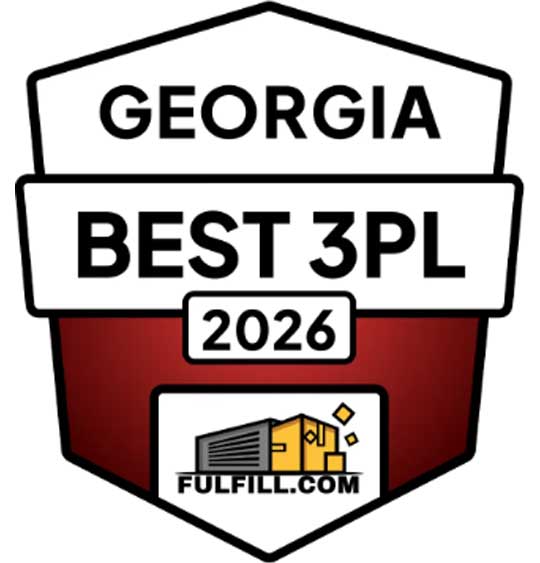 Best 3PL Georgia 2026 badge