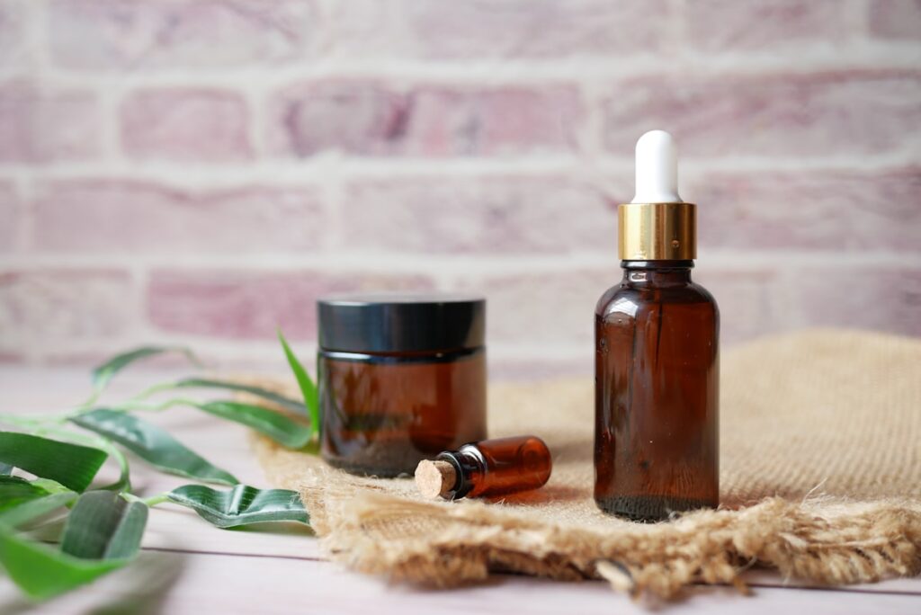 serum and beauty product from an ecommerce brand selling on tiktok shop